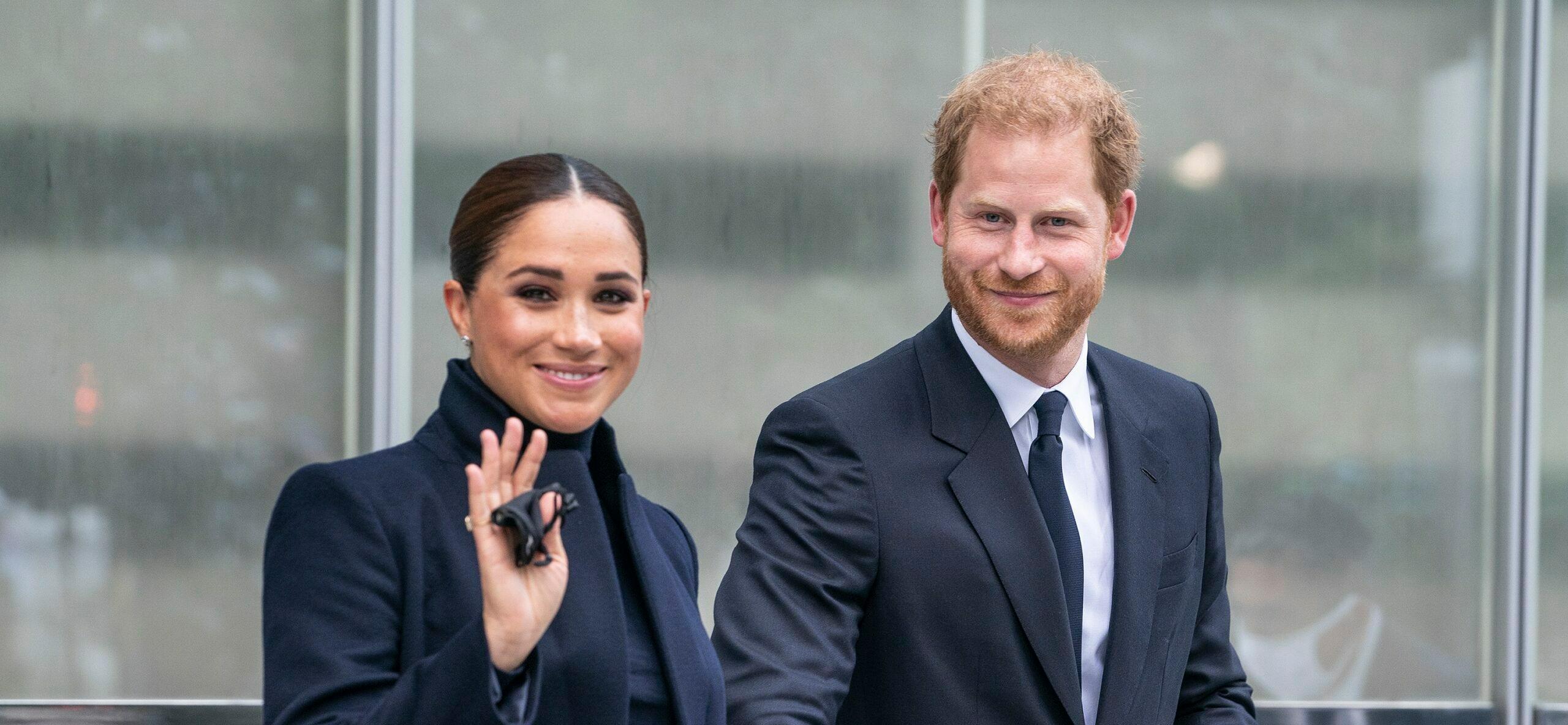 Meghan & Harry Took A Private Jet To Caribbean After Attending Conference On Climate Change & Mental Health