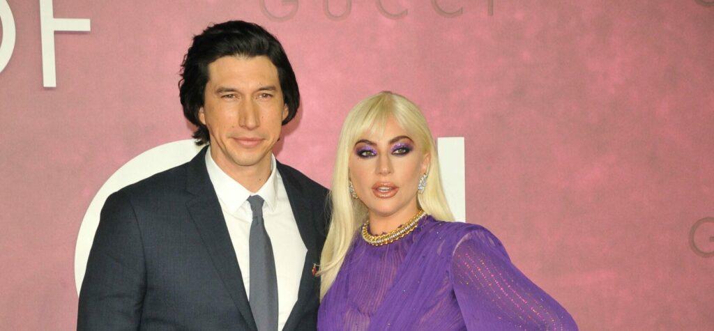 Adam Driver and Lady Gaga