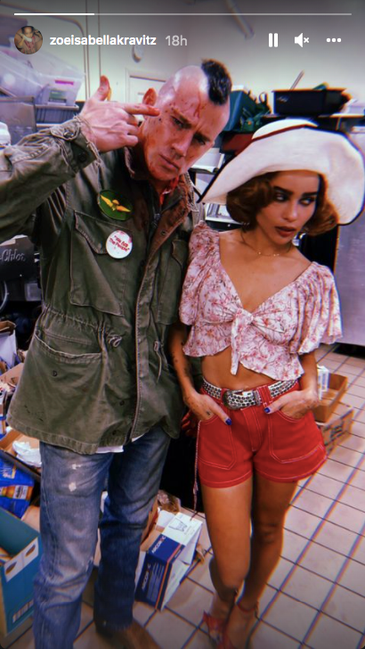 Channing Tatum And Zoe Kravitz on halloween