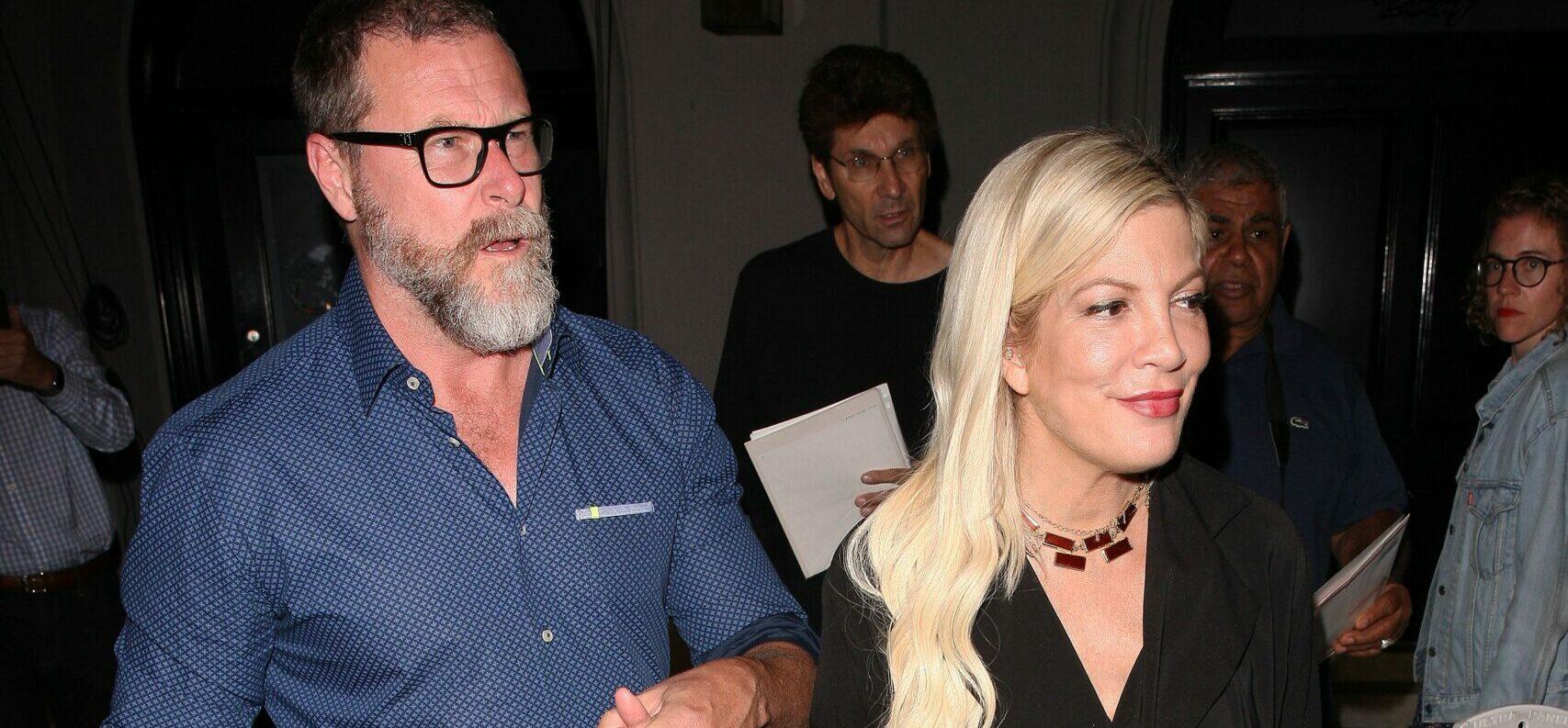 Tori Spelling’s Husband Gets Into BRAWL During Local Men’s Hockey Match