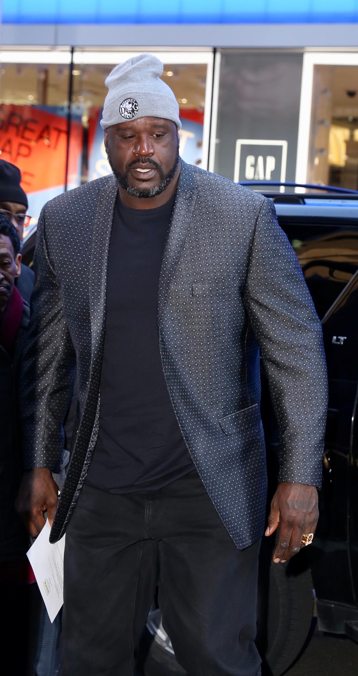 Shaquille O'Neal at Good Morning America