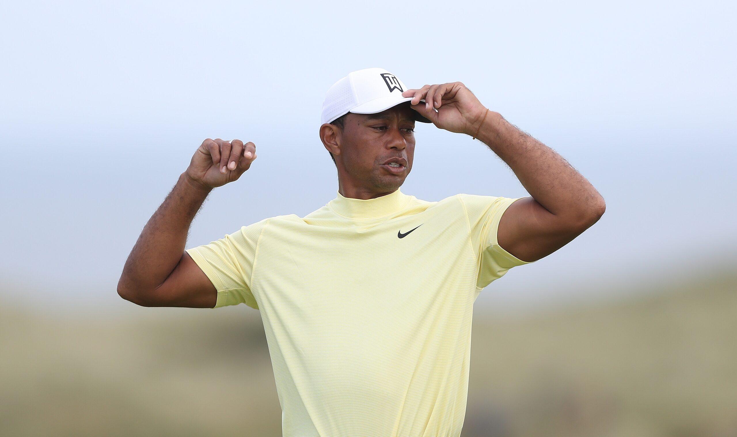 Tiger Woods Is 'Sorry' For Crude Tampon Victory Prank