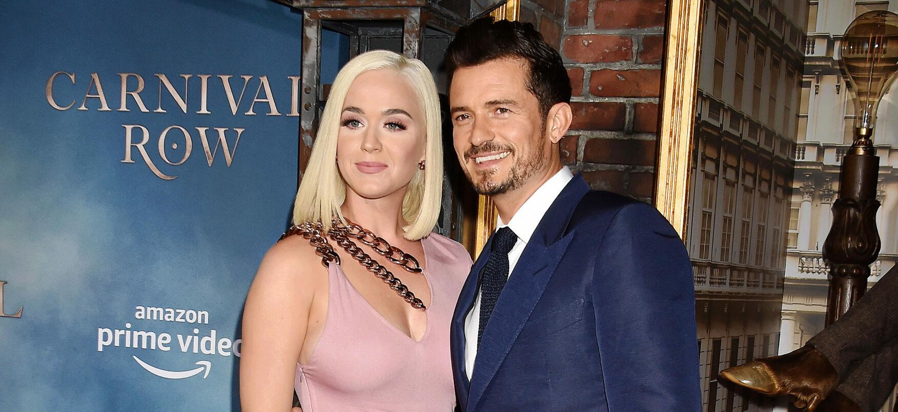 Orlando Bloom and Katy Perry at LA Premiere Of Amazon's 