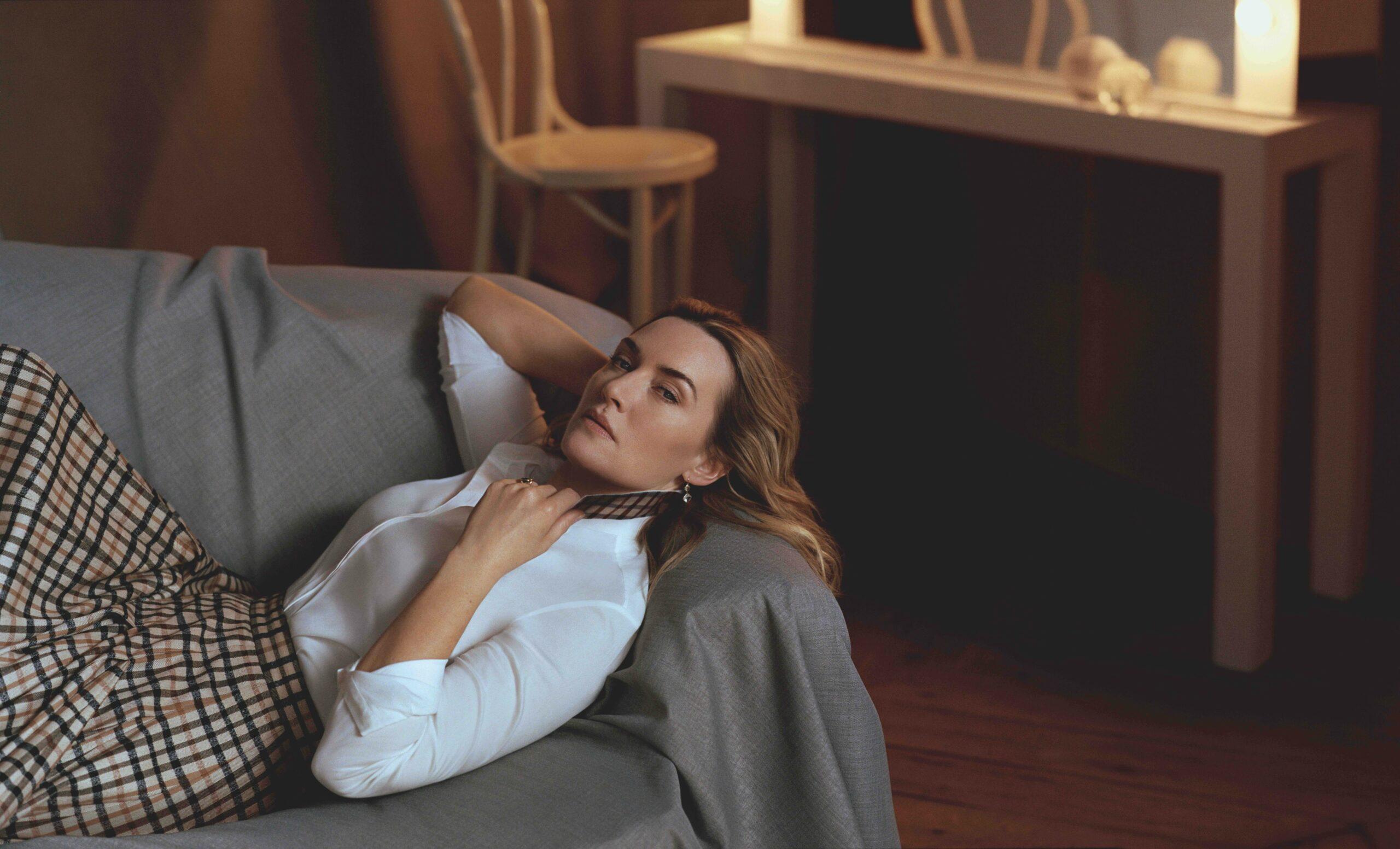 Kate Winslet stars in the DAKS fashion campaign.