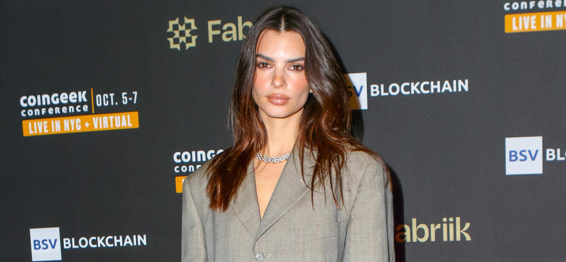Emily Ratajkowski Will Shield Her Son From The 'Toxic Masculinity Culture'