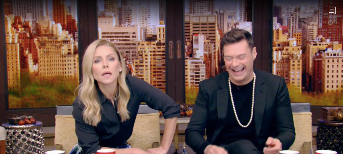 Kelly Ripa and Ryan Seacrest