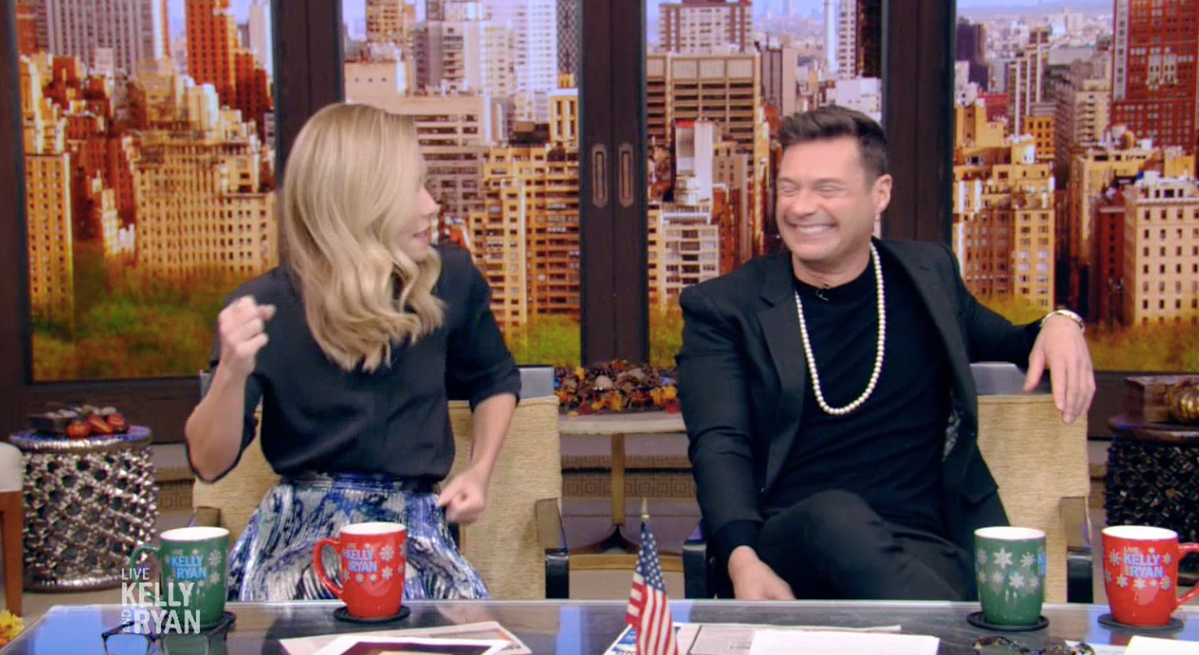 Kelly Ripa and Ryan Seacrest