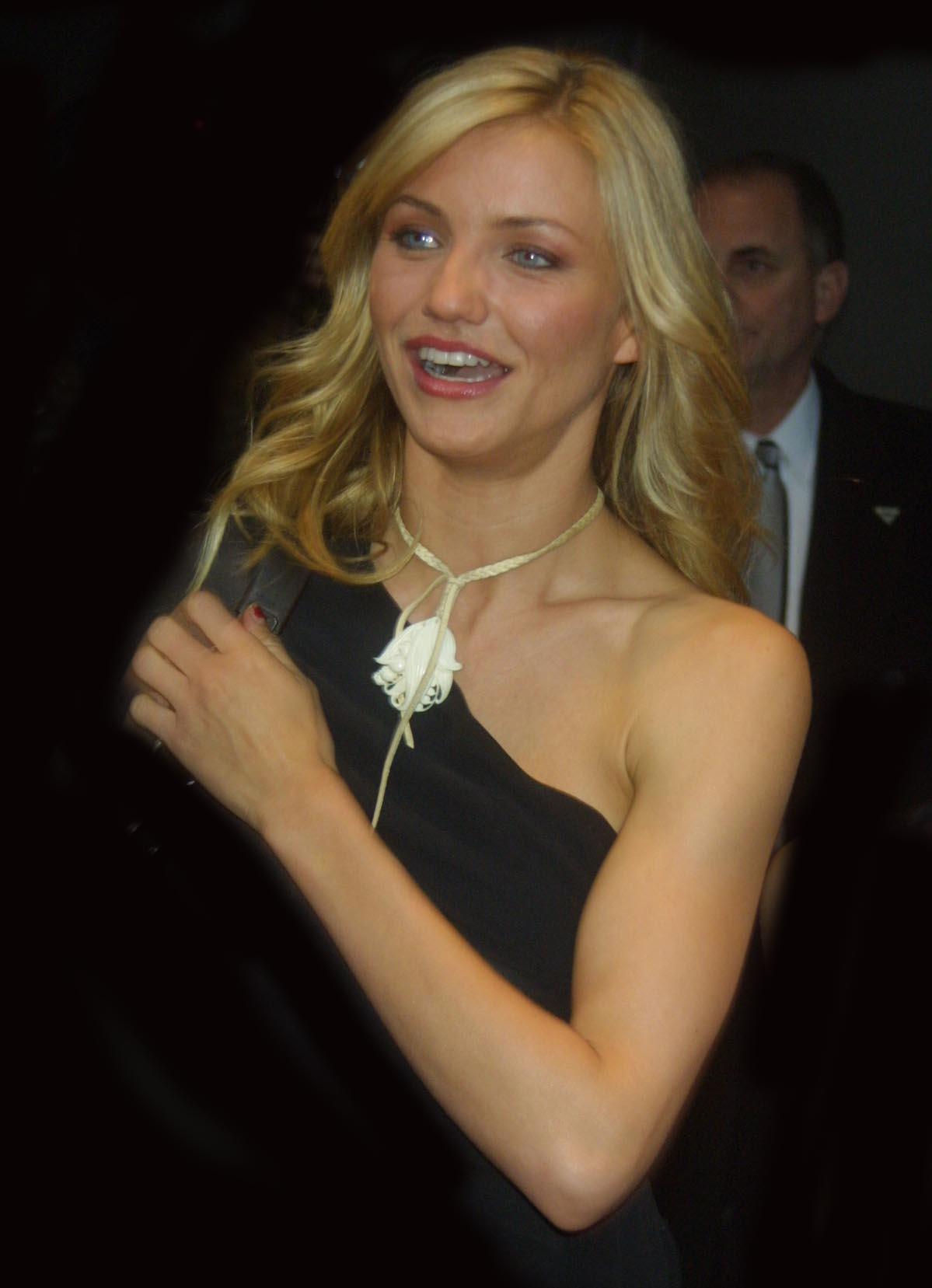 Cameron Diaz smiling