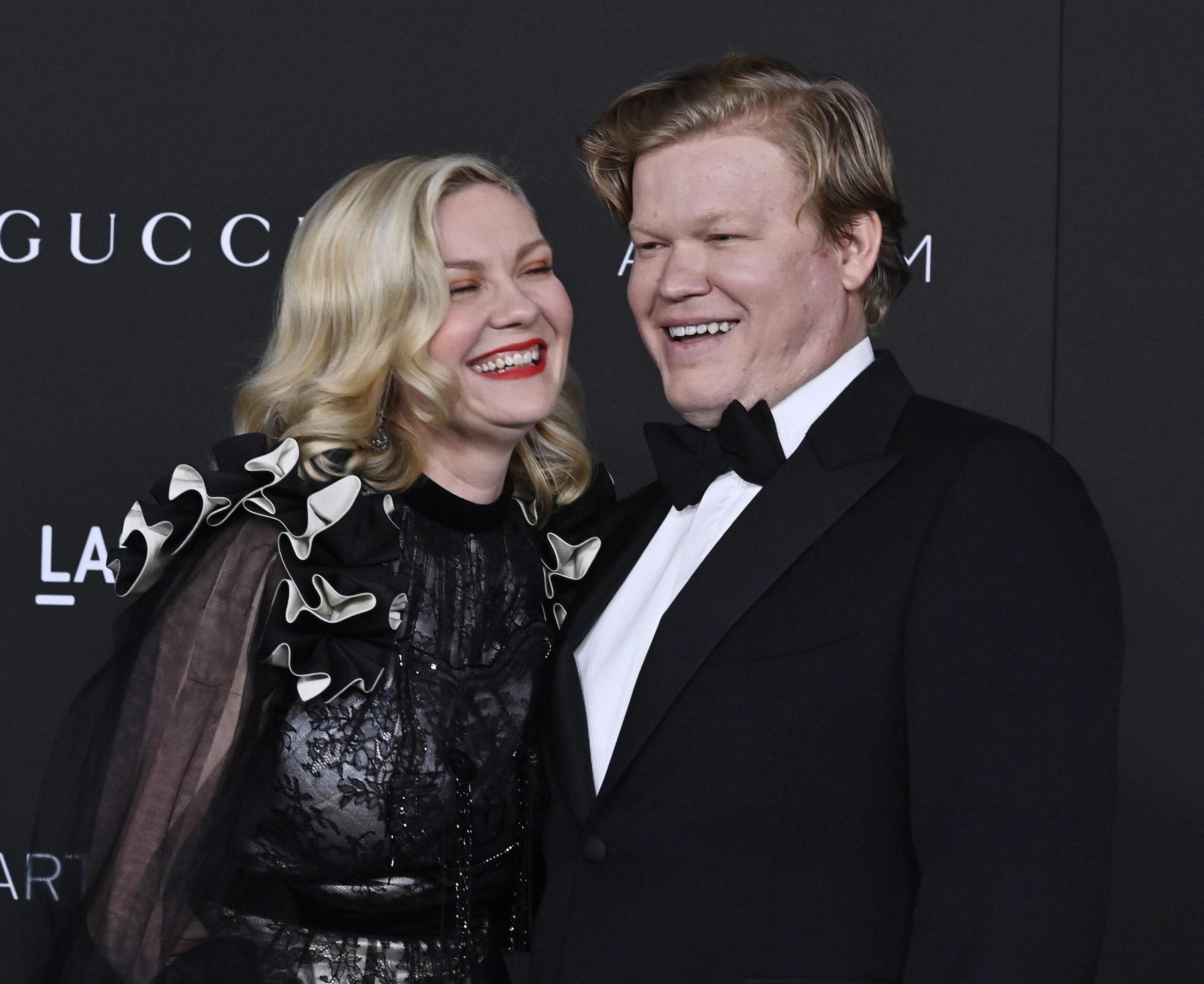 Kirsten Dunst and Jesse Plemons Attend LACMA's Art+Film Gala in Los Angeles