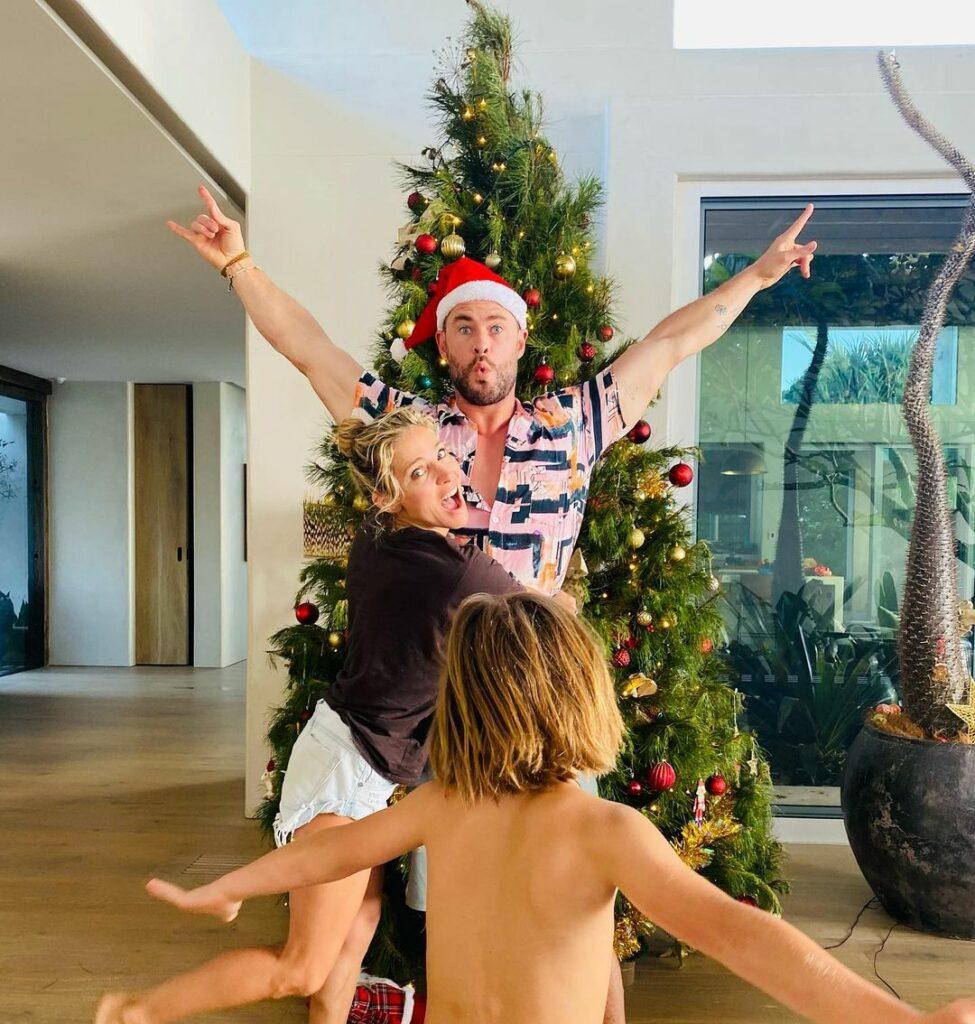 Chris Hemsworth, Christmas 2020