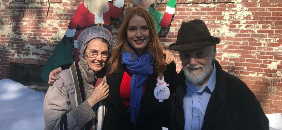 Alicia Witt and parents