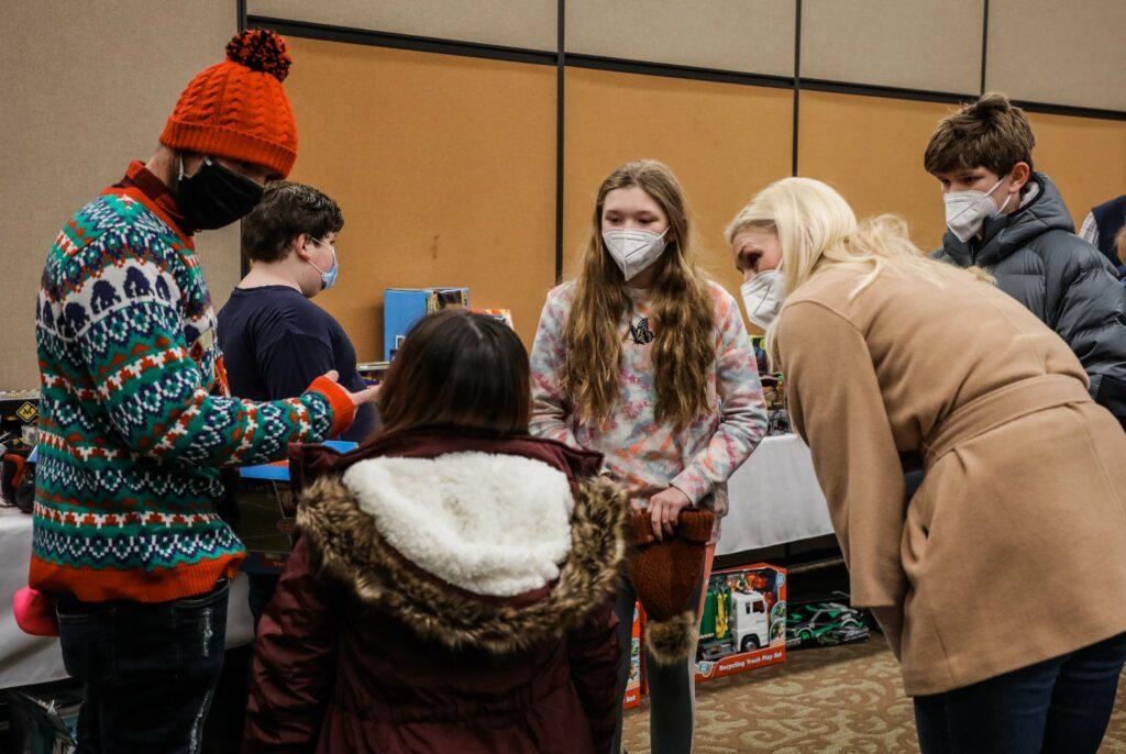 First Lady Beshear at Kentucky Toy Drive