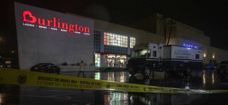 LAPD at Burlington store