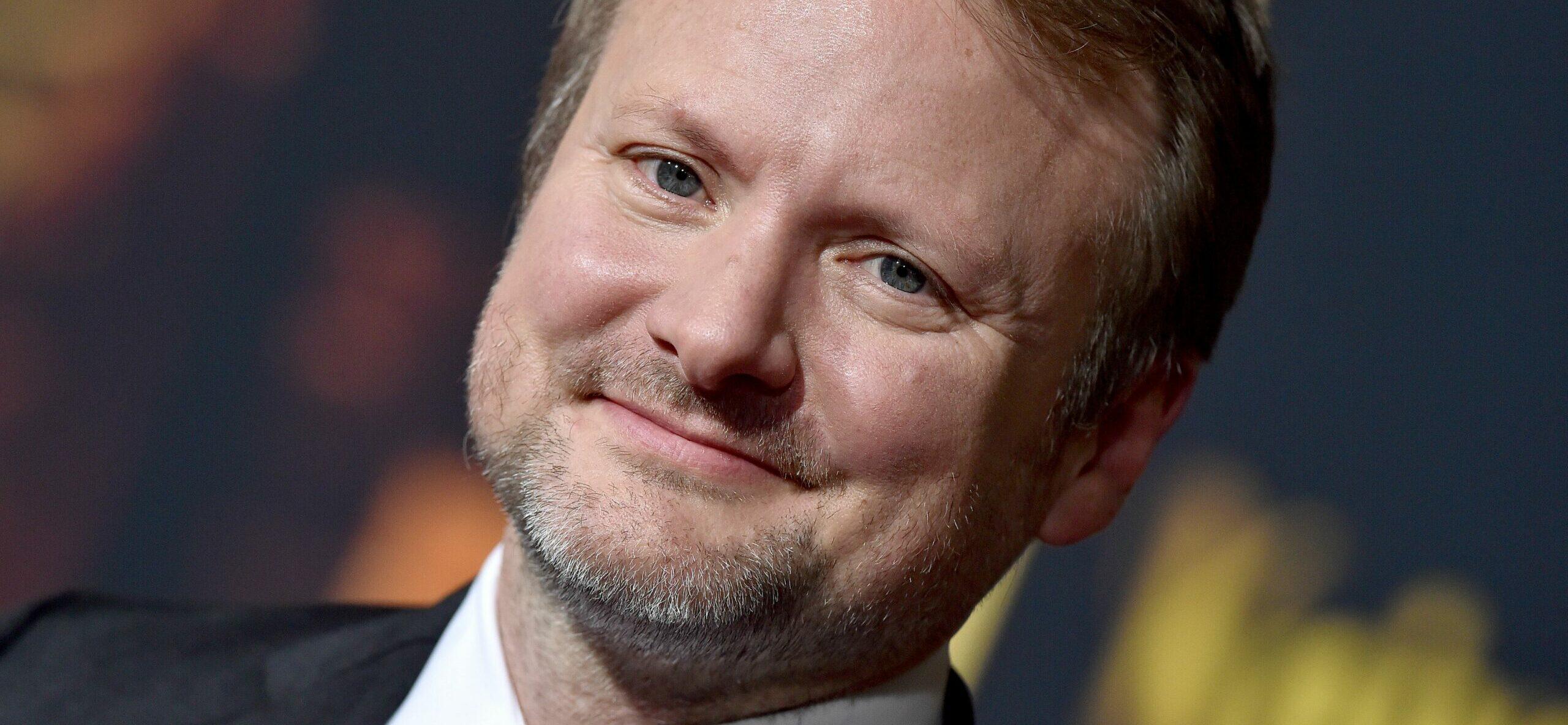 Rian Johnson at the Knives Out Premiere