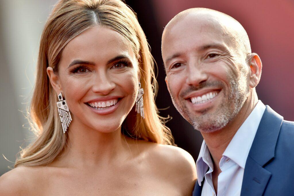 Chrishell Stause & Jason Oppenheim smiling