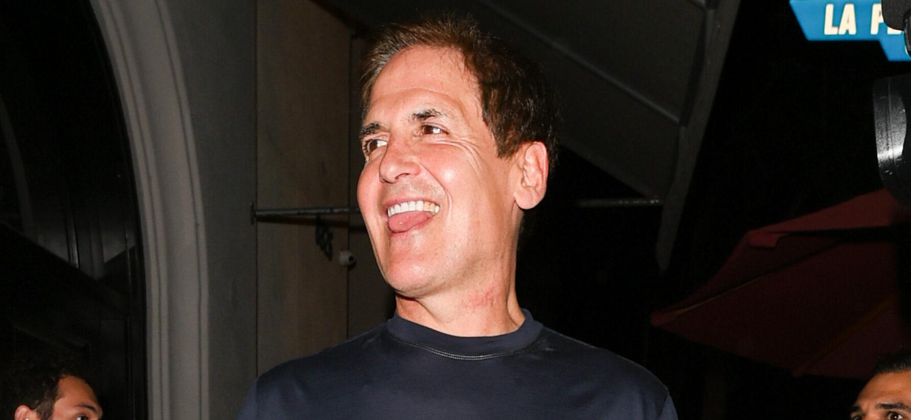 Mark Cuban out and about