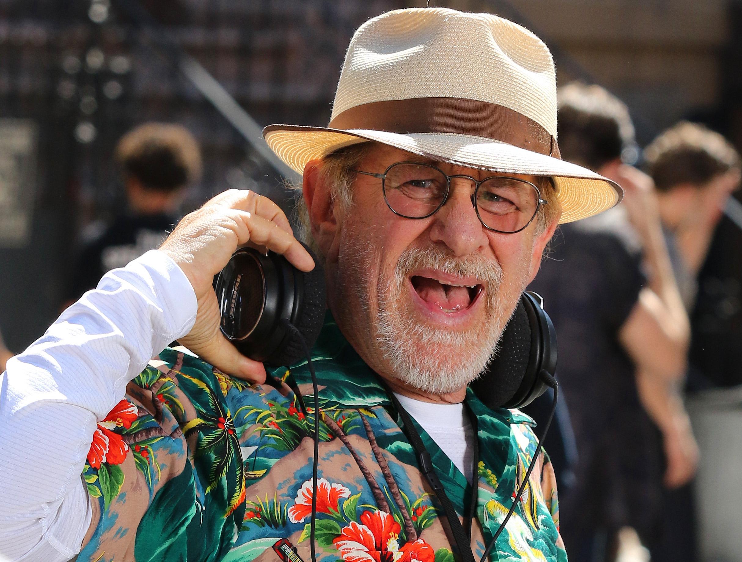 Steven Spielberg is hard at work directing apos The Jets apos on the movie remake of the classic musical quot West Side Story quot filming in NYC
