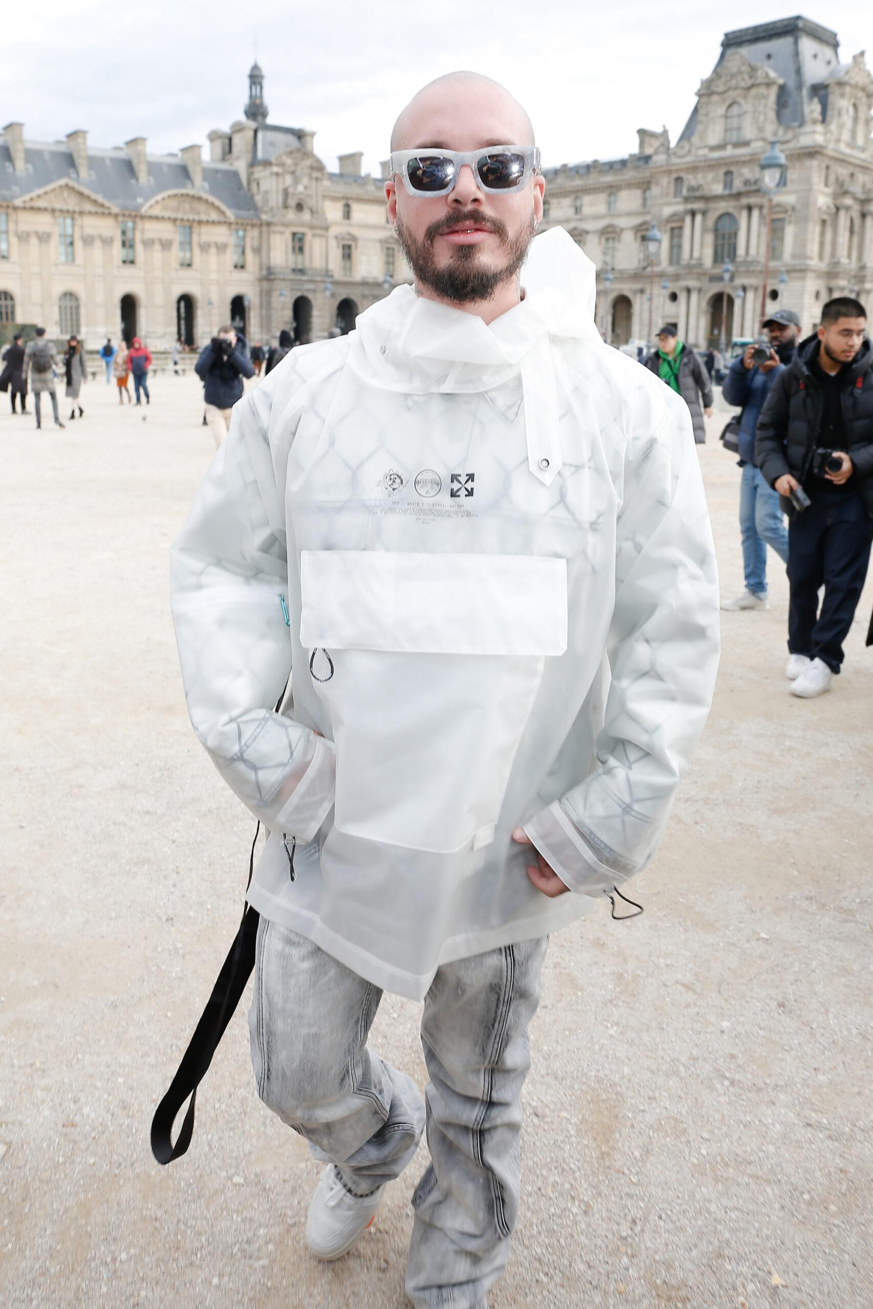 J Balvin Fashion on Display at Paris Fashion Week 2020