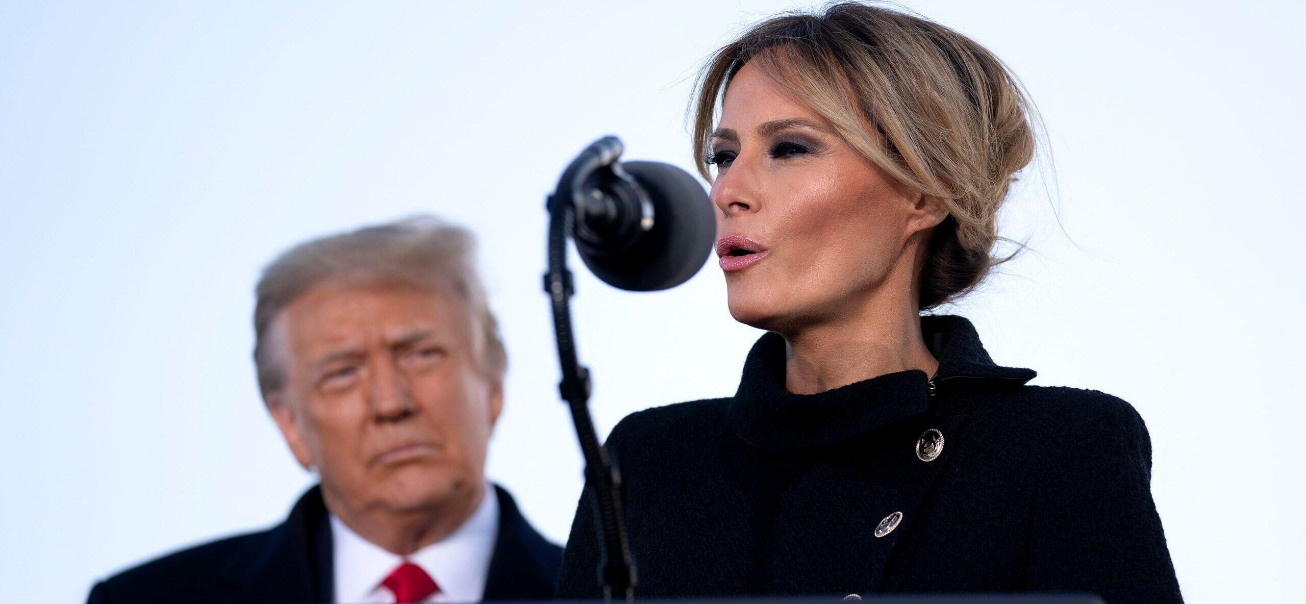 Melania Trump Claims Her $245 Necklaces Will Help Raise Money For Foster Children