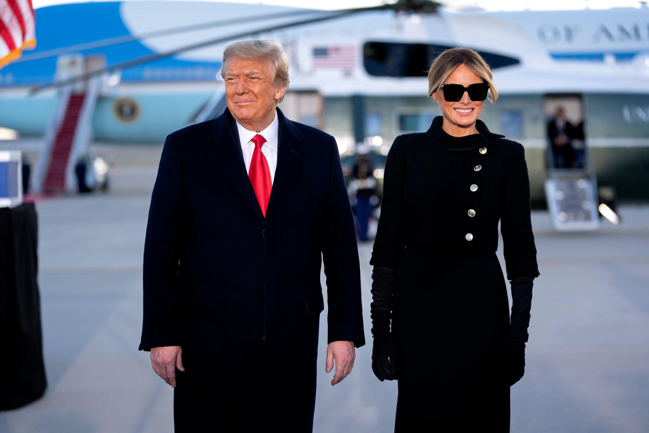 President Trump Holds Departure Ceremony Before Florida Travel