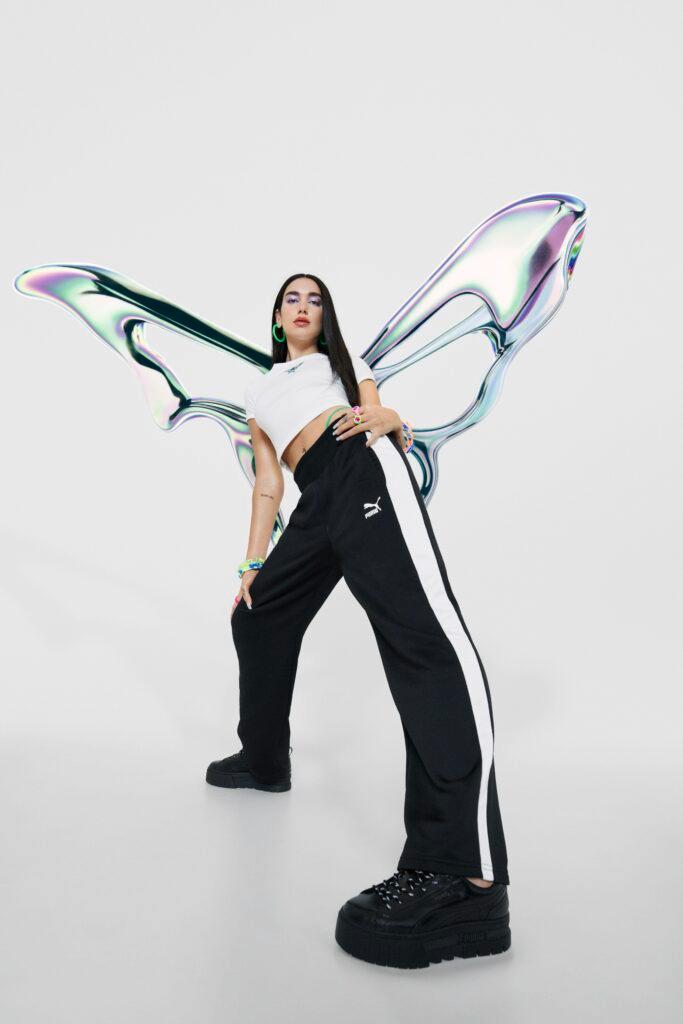PUMA and global pop superstar Dua Lipa continue to thrill fans announcing their first product collaboration a limited-release capsule called Flutur