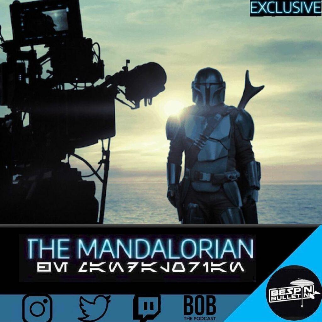 The Mandalorian on set 
