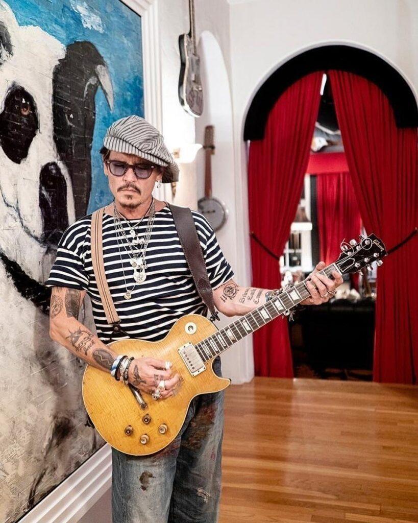 Johnny Depp remembers a special guitar
