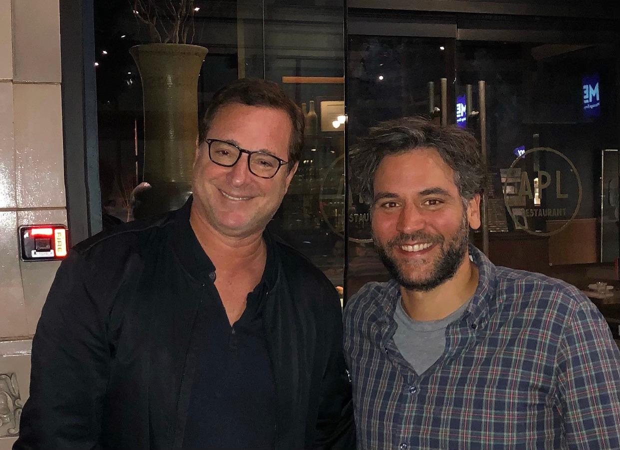 Josh Radnor and Bob Saget