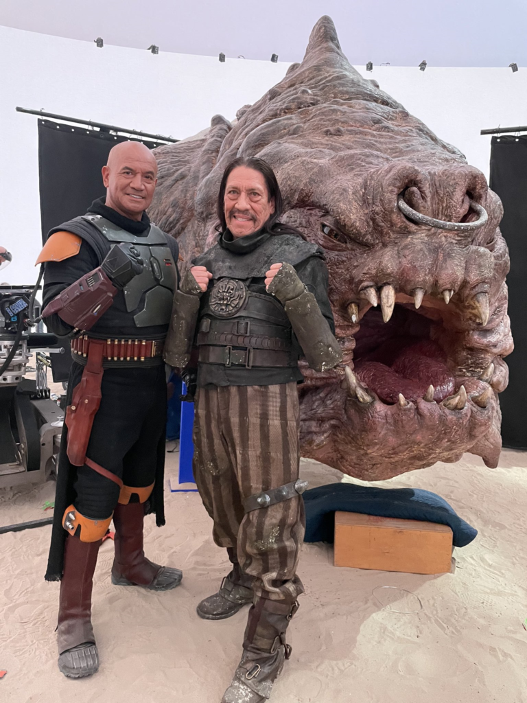 Danny Trejo and Temuera Morrison on The Book of Boba Fett