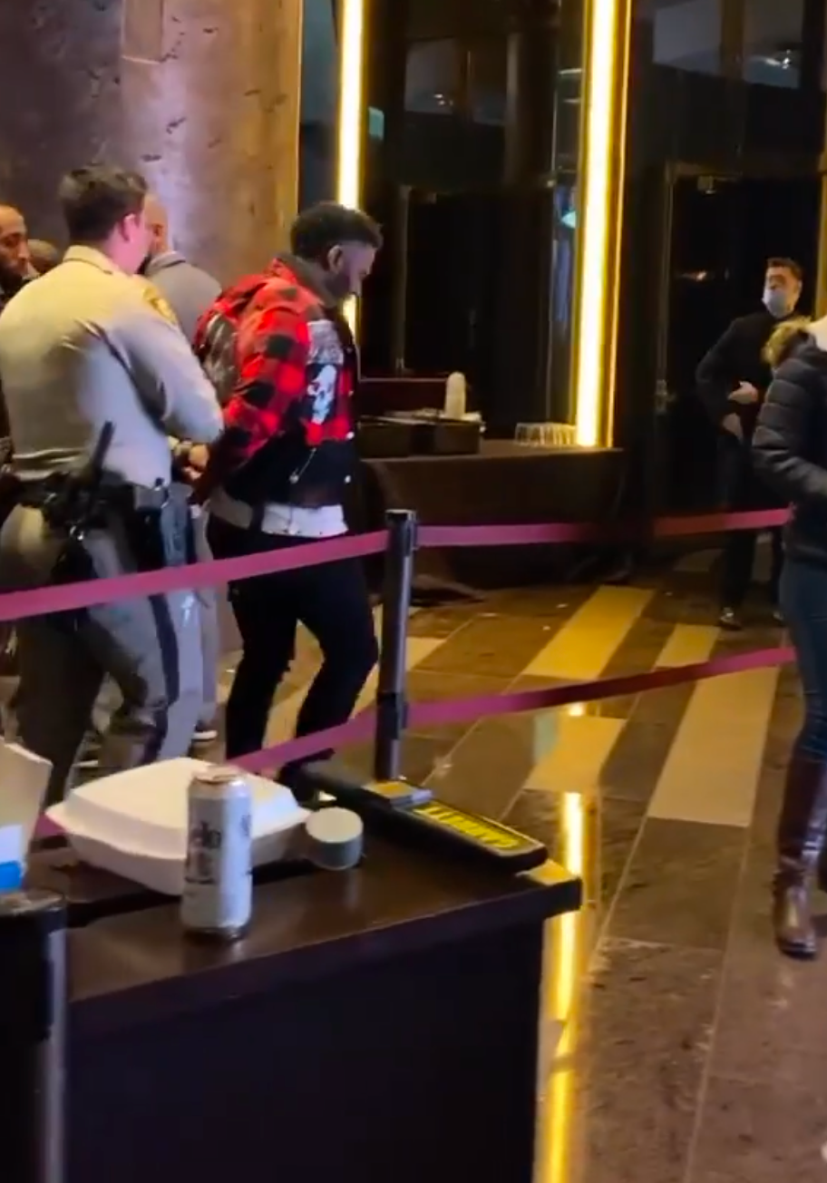 Jason Derulo Handcuffed By Police Following Massive Brawl In Las Vegas