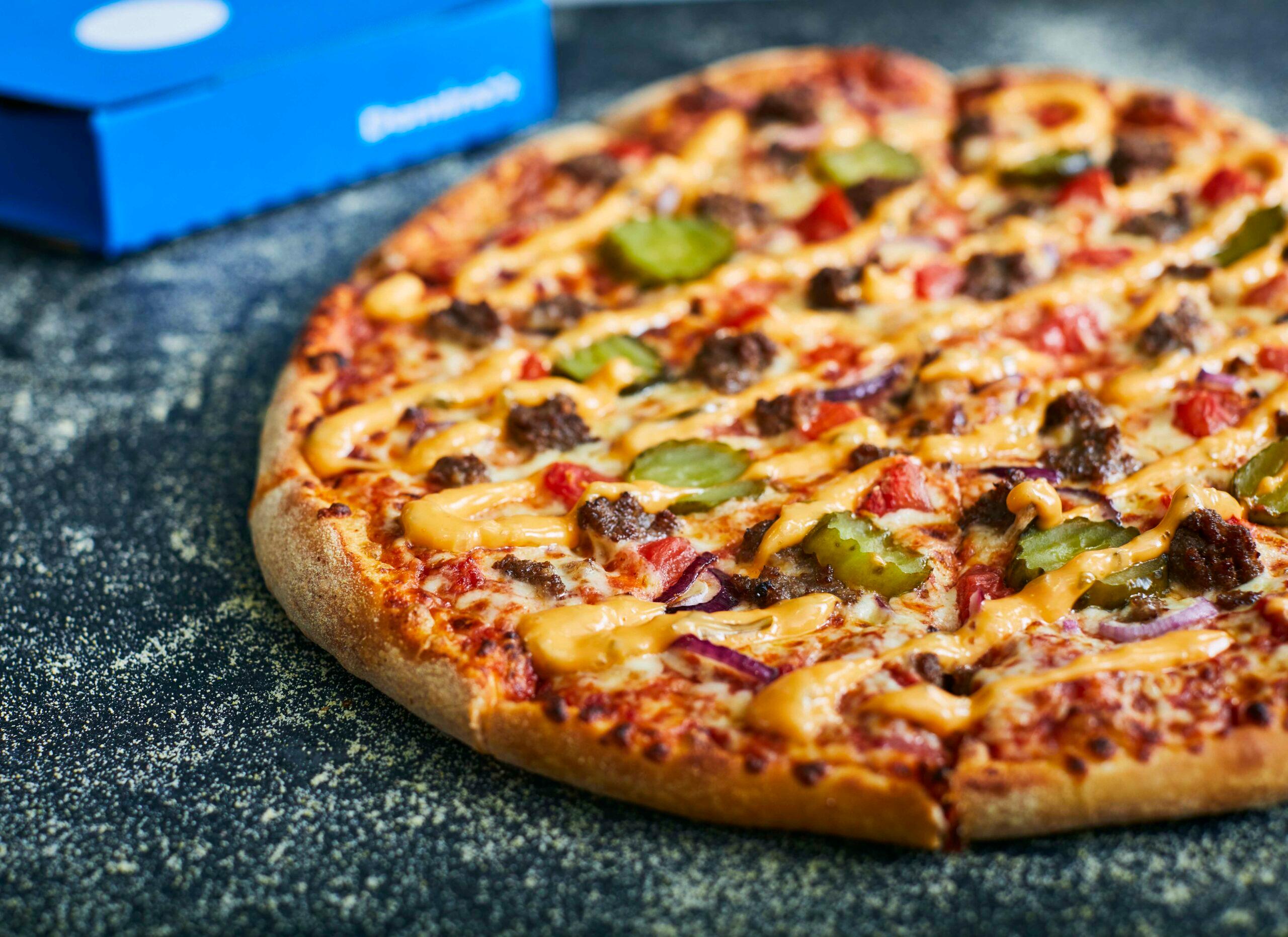 Domino's unveils cheeseburger pizza