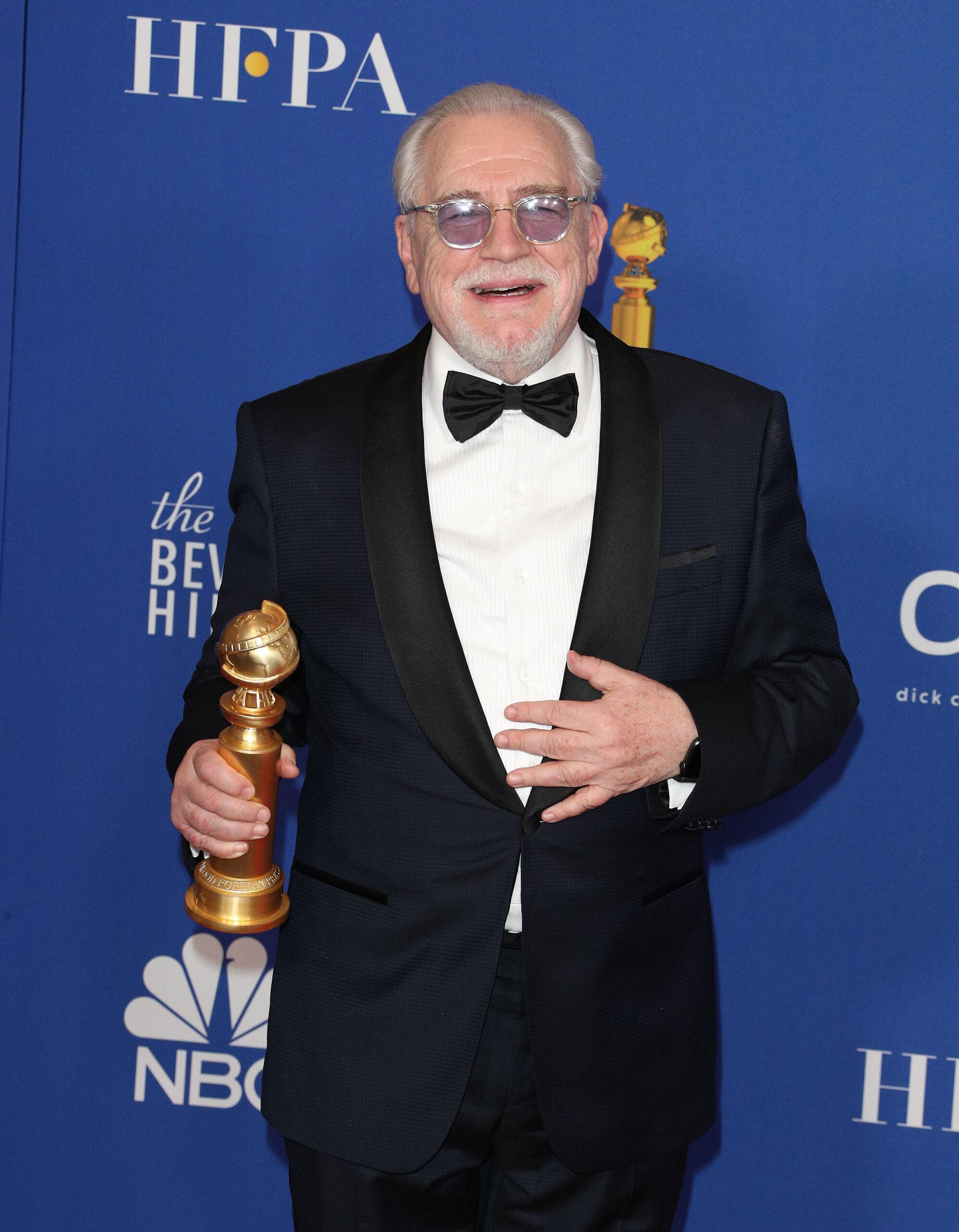 Brian Cox at the 77th Annual Golden Globe Awards - Press Room