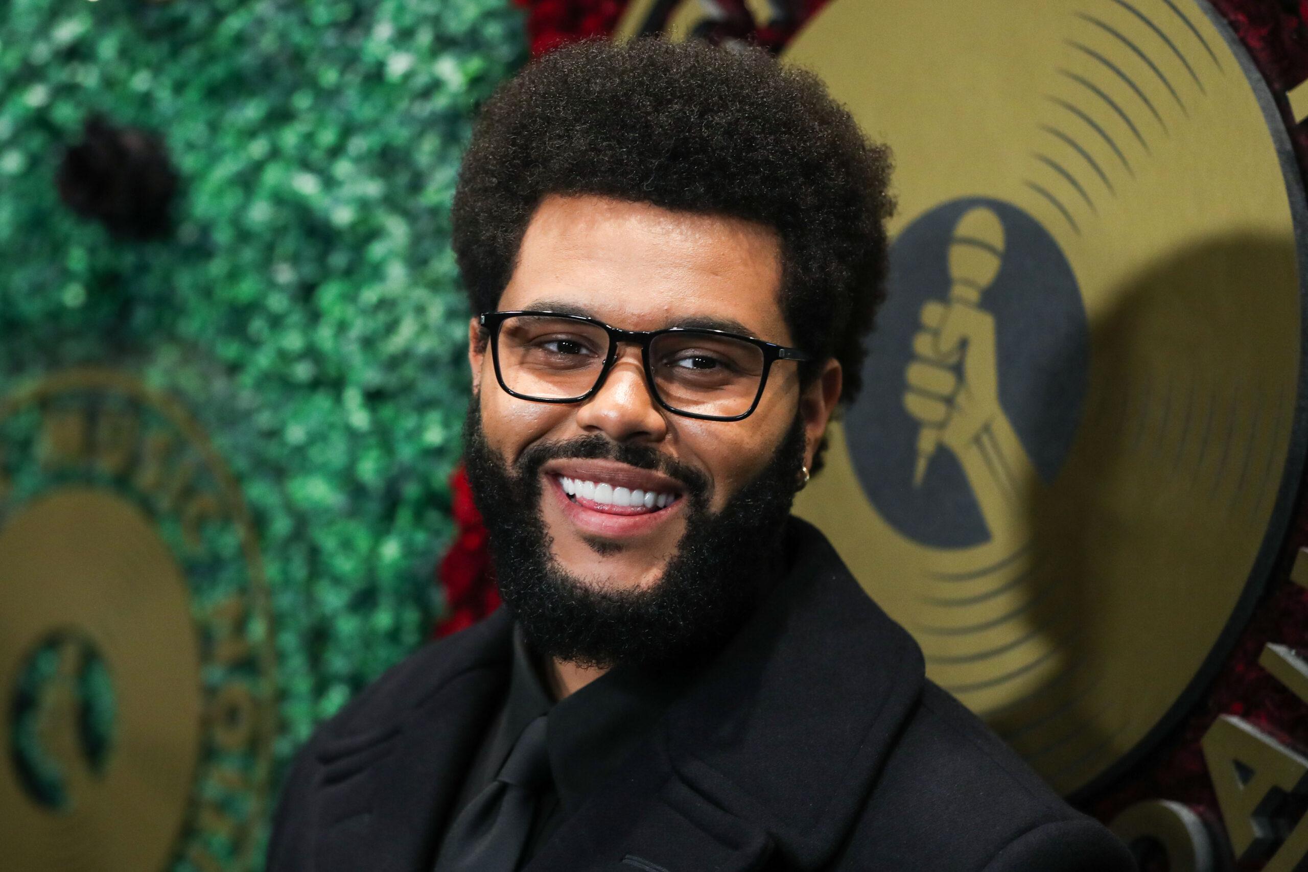 The Weeknd at the 1st Annual Black Music Action Coalition's Music in Action Awards