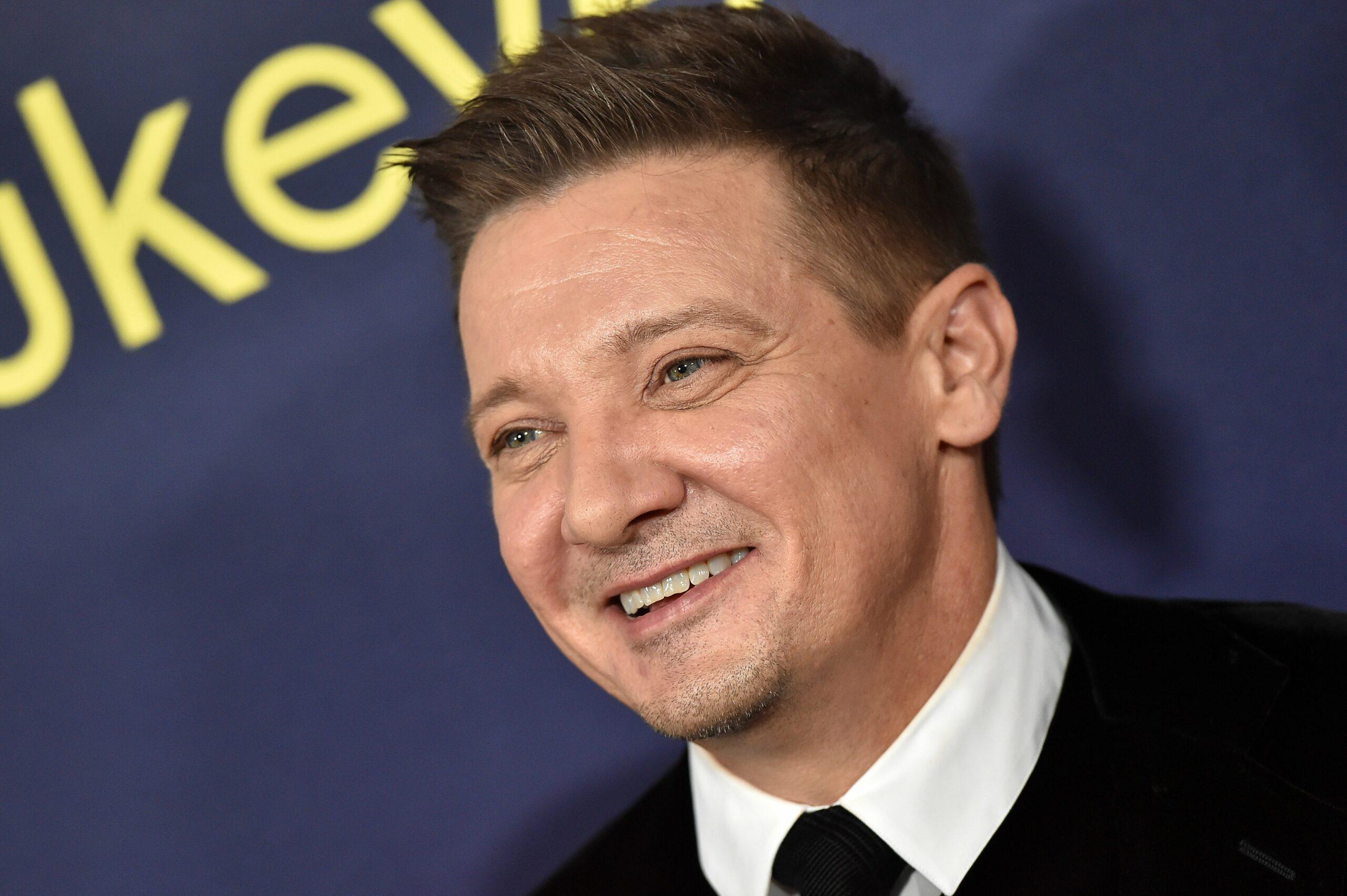 Jeremy Renner at the Hawkeye Premiere