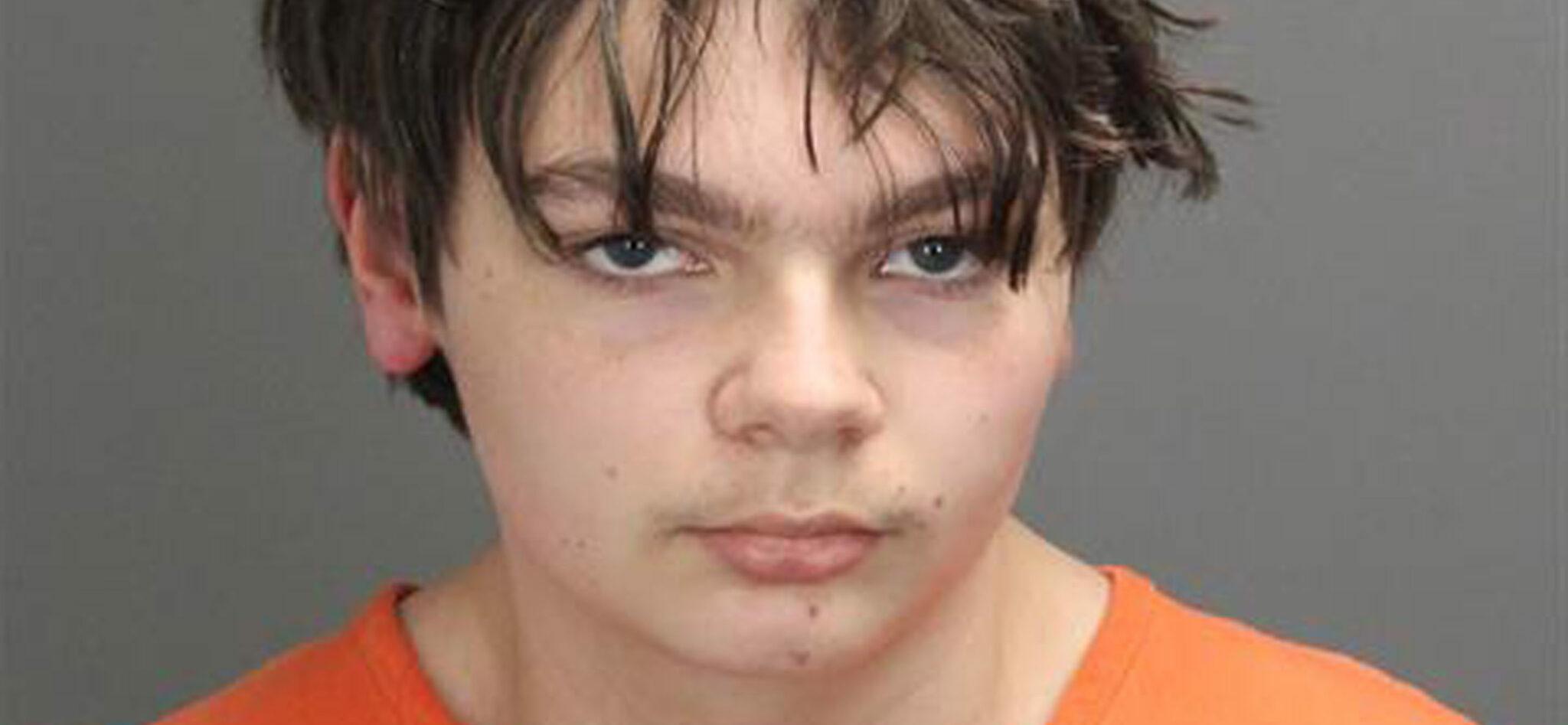 Suspected Michigan high school shooter Ethan Crumbleys booking photo