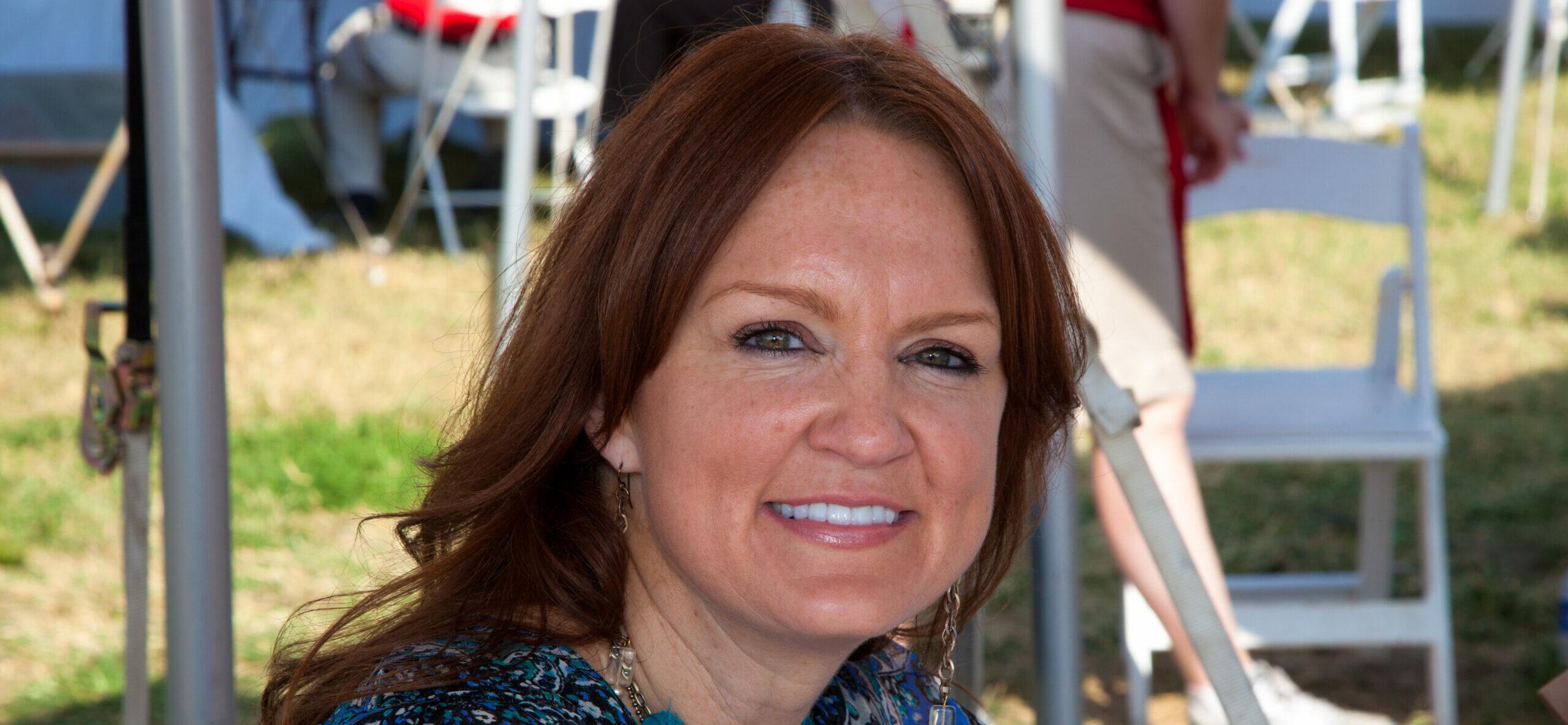 Ree Drummond signs books at the National Book Festival.