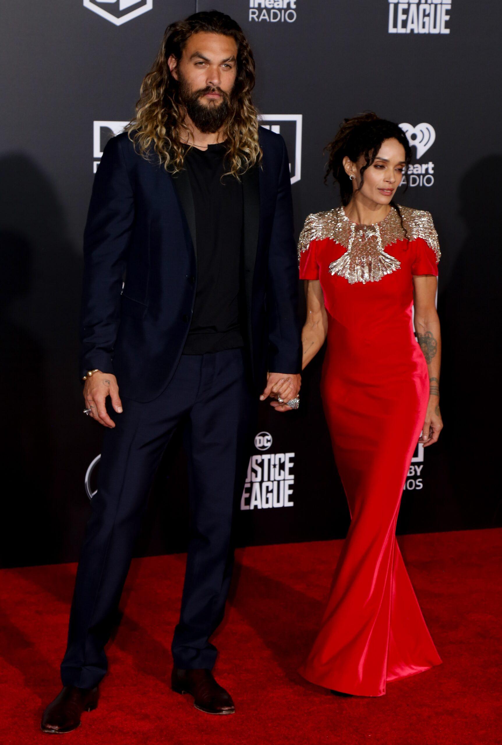 Cast members arrive for the red carpet Los Angeles Premiere of Warner Bros Pictures quot Justice League quot at Dolby Theatre in Hollywood California