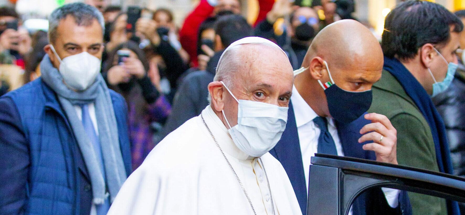 Pope Francis visited Auschwitz survivor Edith Bruck at her apartment in Rome