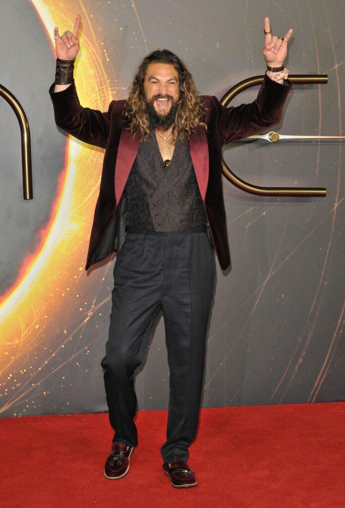 Jason Momoa at Dune's London film premiere