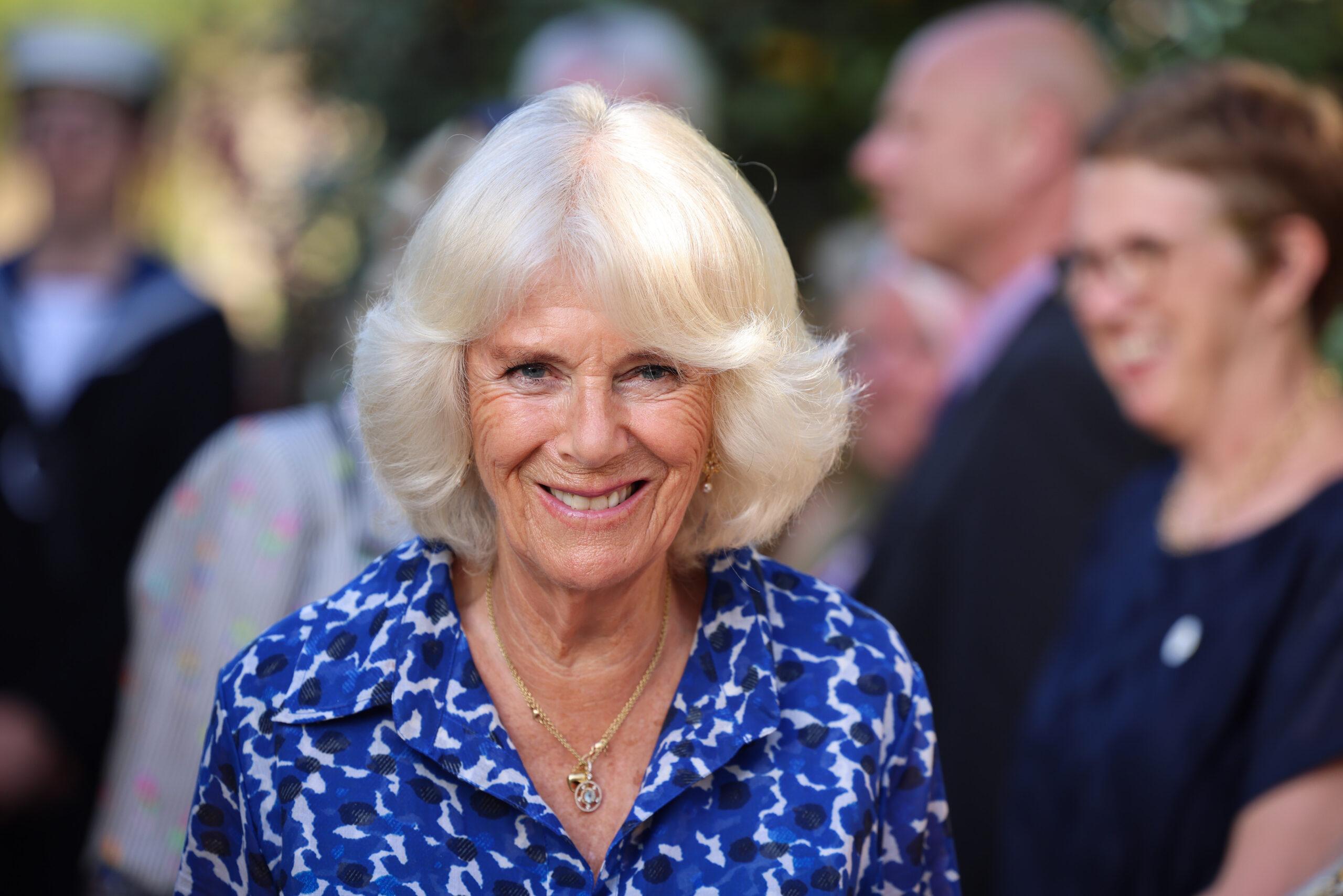 On the evening of Monday July 19, the Duke and Duchess of Cornwall, Prince Charles and Camilla, attend a reception at Duchy of Cornwall Nursery, Lostwithiel, to celebrate the launch of The Prince's Countryside Fund's Confident Rural Communities Network Picture shows Duchess of Cornwall, Camilla Parker Bowles.