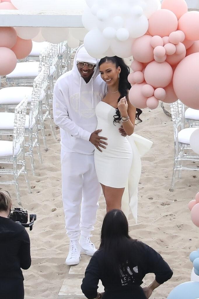 Nick Cannon and Bre Tiesi baby gender reveal.