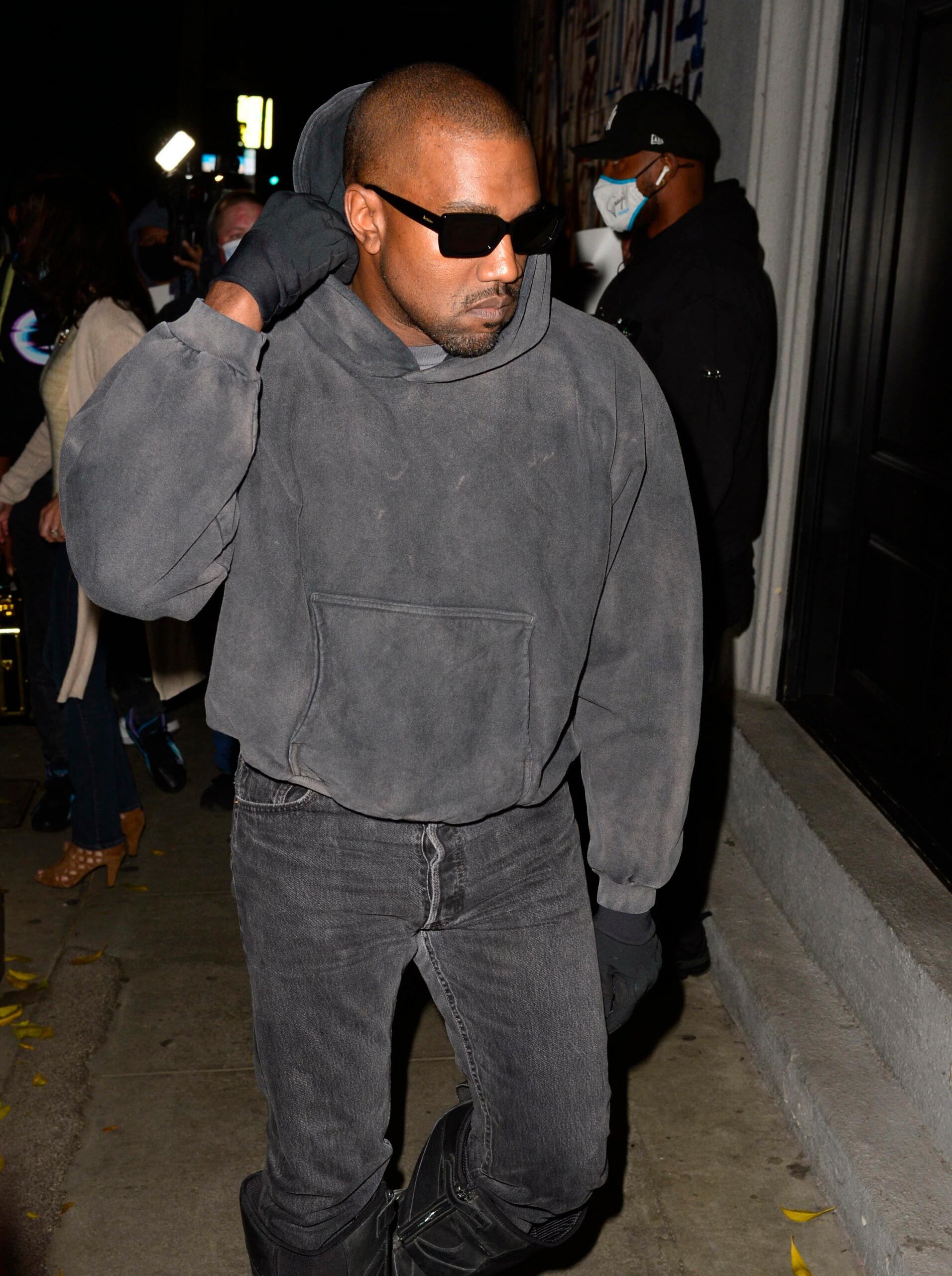 Kanye West sighted in Los Angeles
