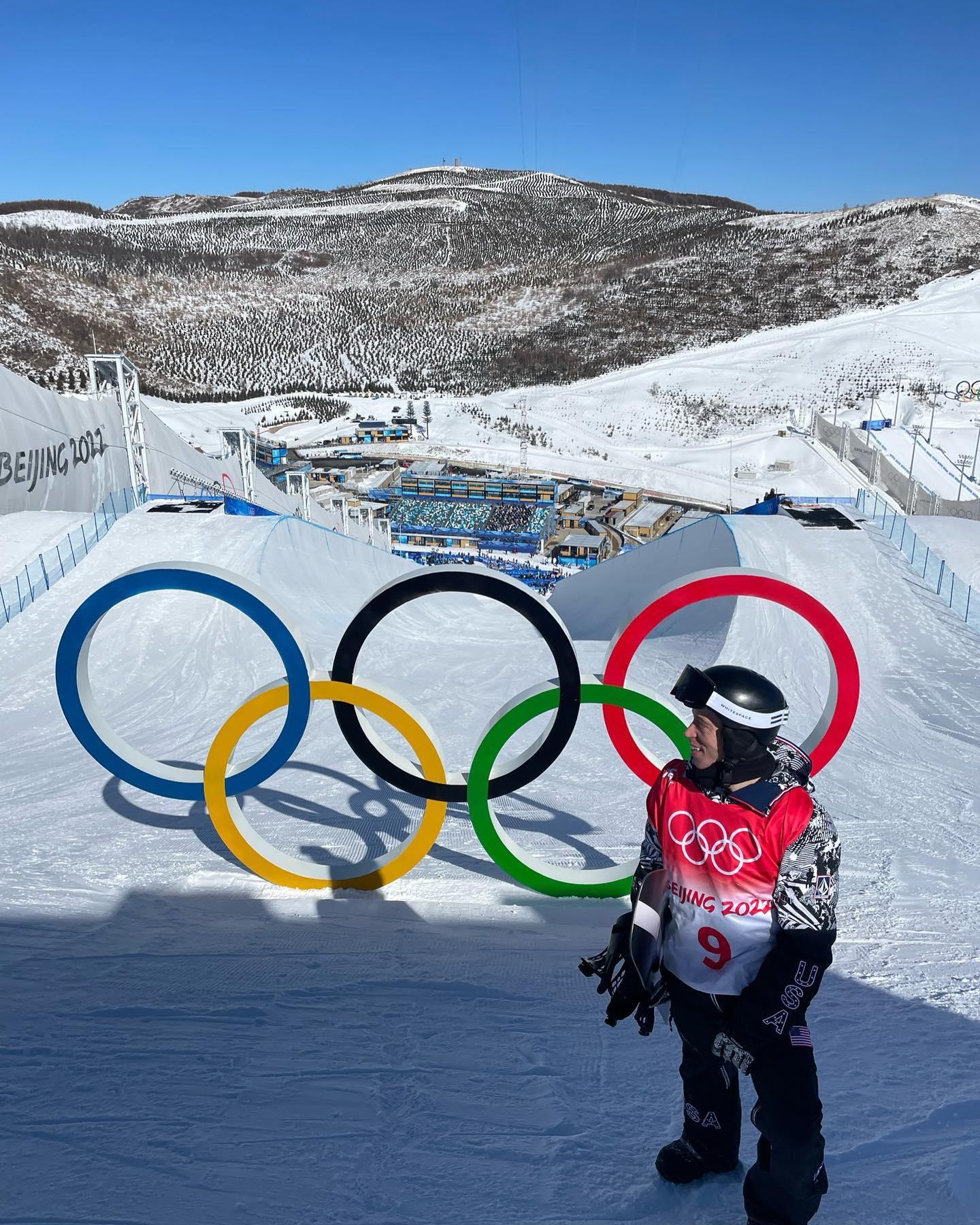 Shaun White at the 2022 Olympics