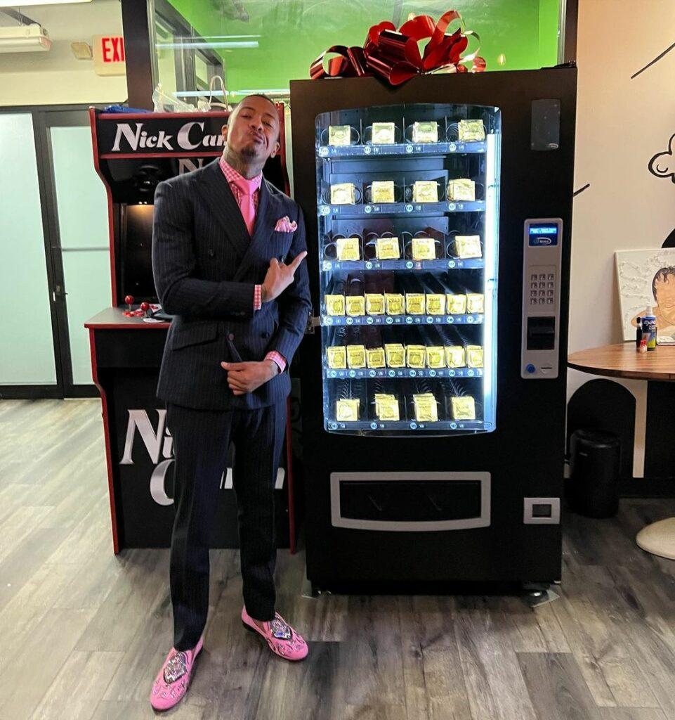 Kevin Hart Gifted Nick Cannon a condom vending machine