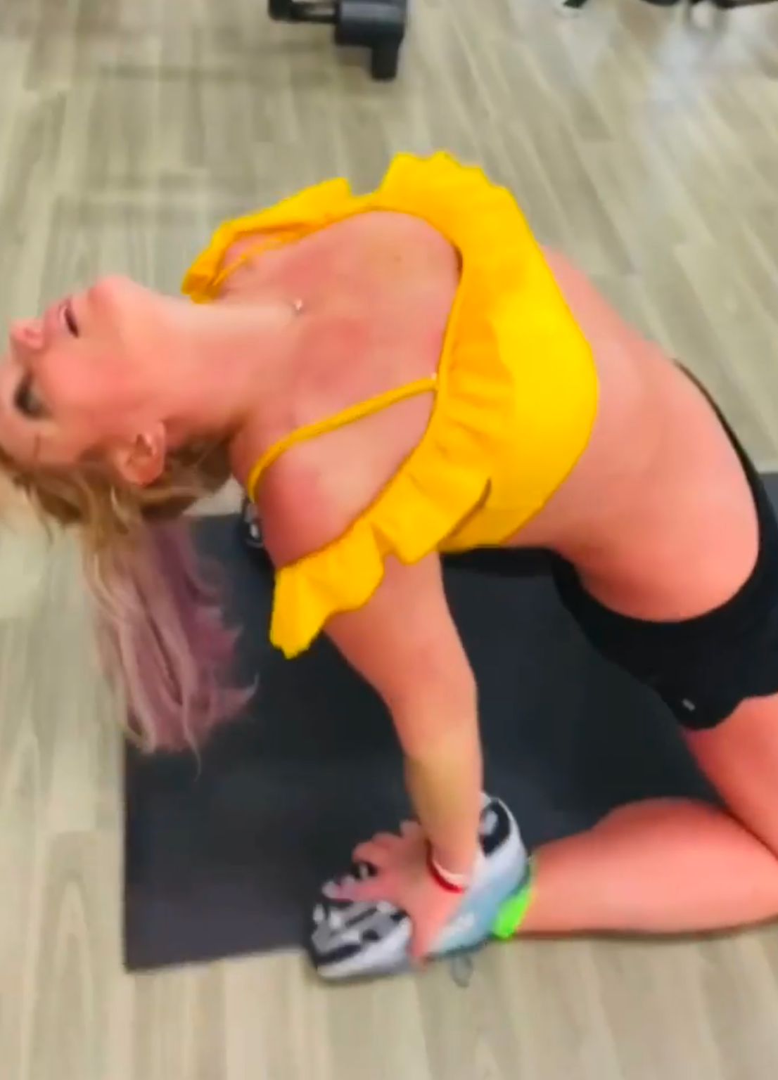 Britney Spears SLAMS Critics Of Her Sexy 'Sweating' Workout Videos!