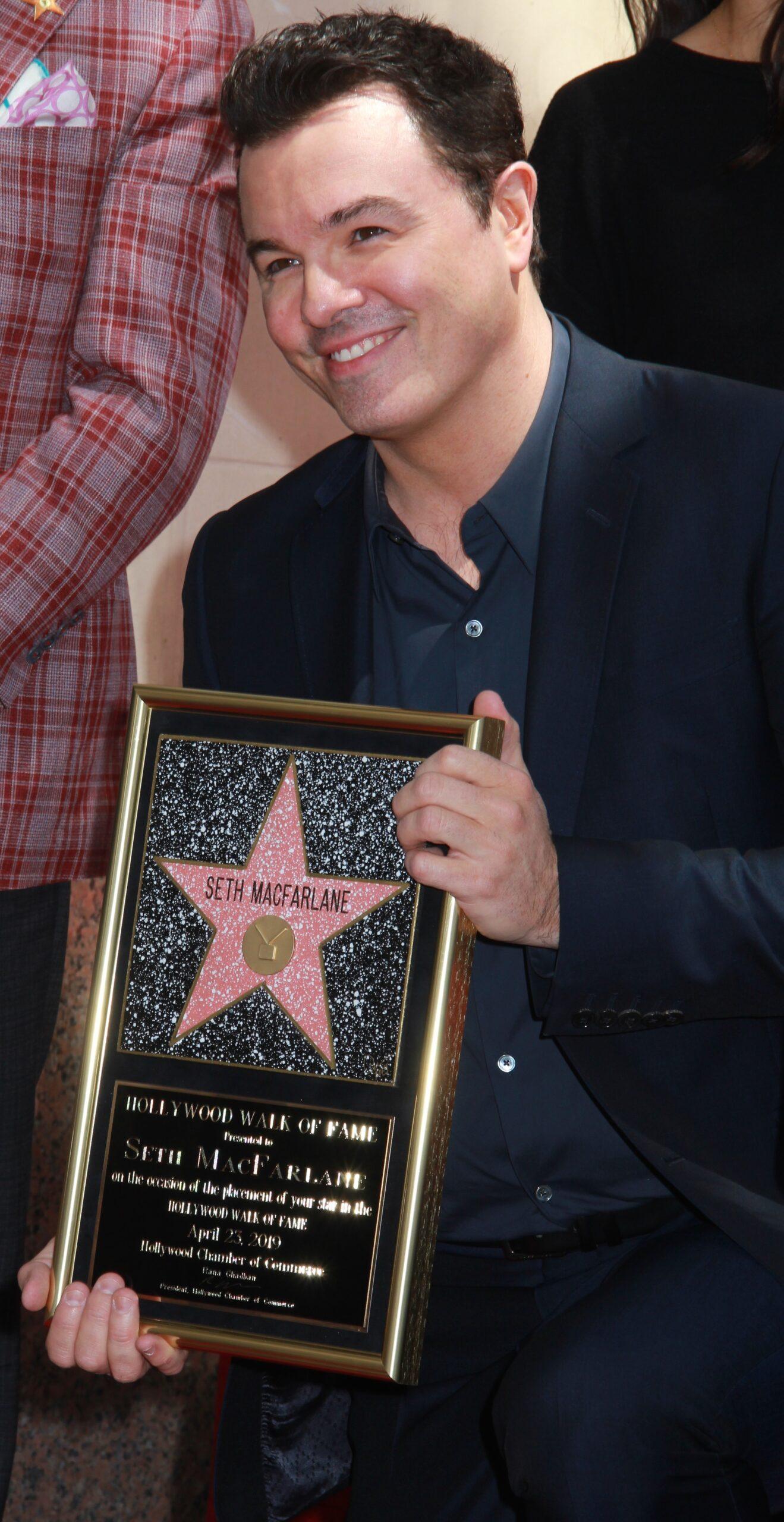Hollywood Chamber Of Commerce Honors Seth MacFarlane With Star On The Hollywood Walk Of Fame