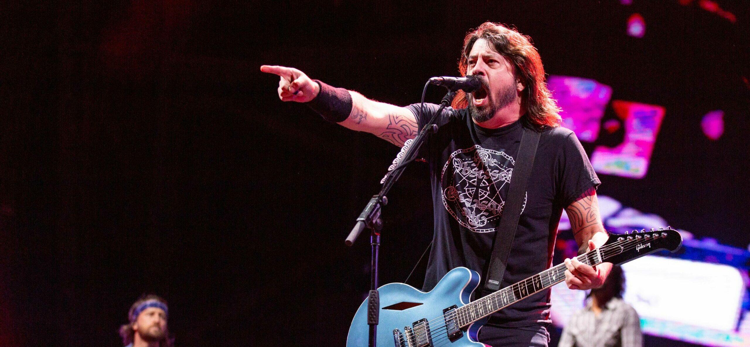 Dave Grohl at the Sonic Temple Music Festival 2019