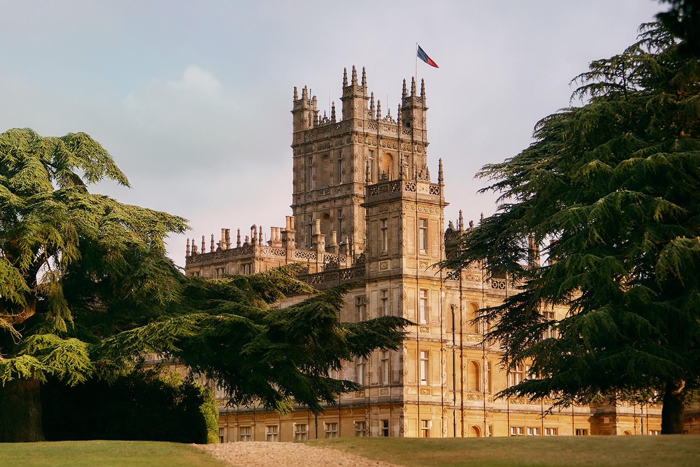 - To celebrate the upcoming motion picture event Downton Abbey, Highclere Castle will open its doors to two guests for a never-before-stay available only on Airbnb 