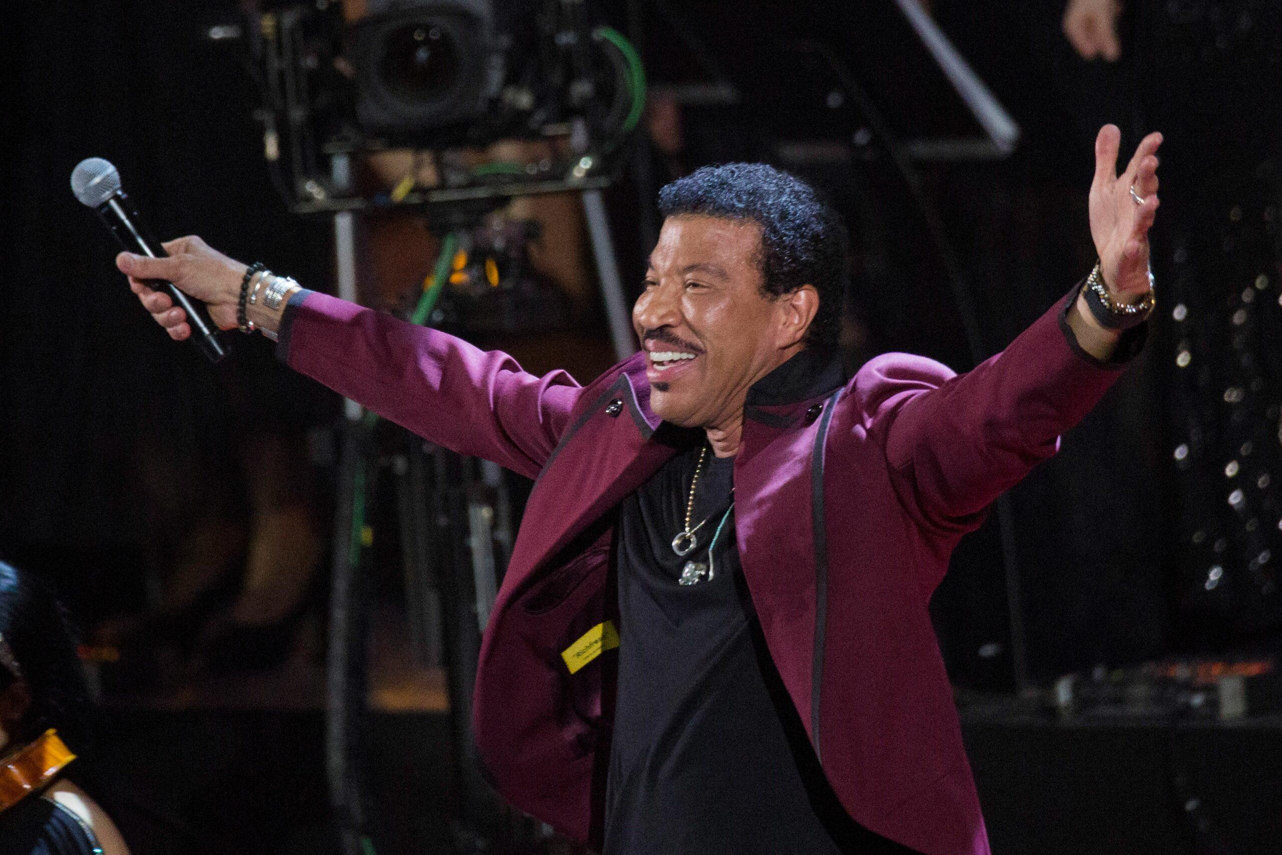 Lionel Richie at Christmas Concert in Vatican