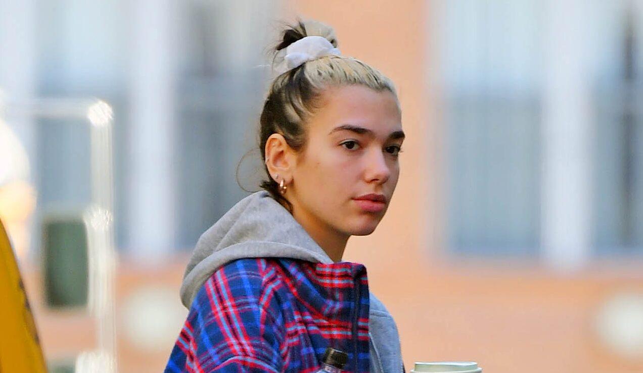 Dua Lipa grabs coffee while out in NYC. 21 Feb 2020 Pictured: Dua Lipa.